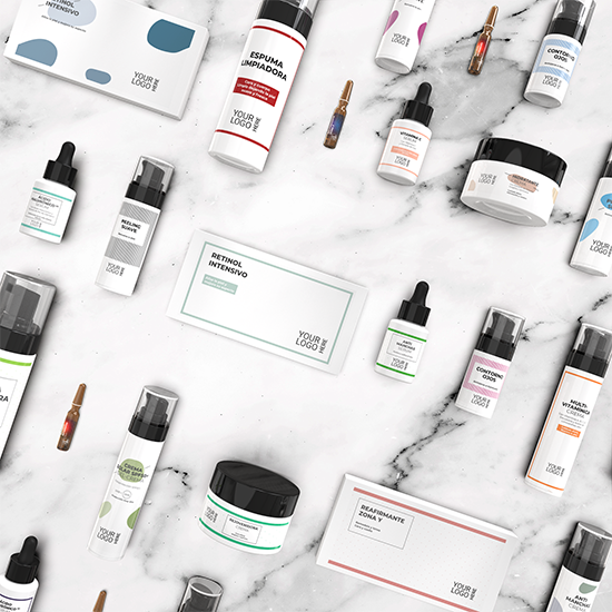 cosmética para tu farmacia - productos personalizables stick and sell